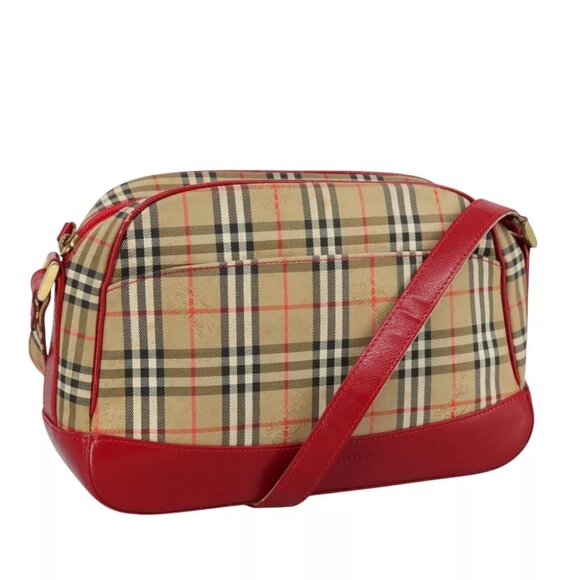 BURBERRY Nova Check Shoulder Bag Beige - Picture 1 of 16